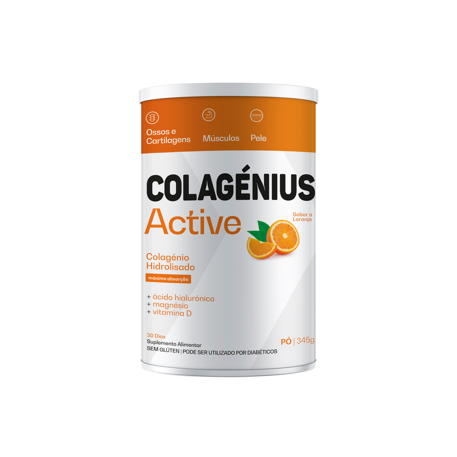 Theralab Colagenius Active Laranja Pó 345g