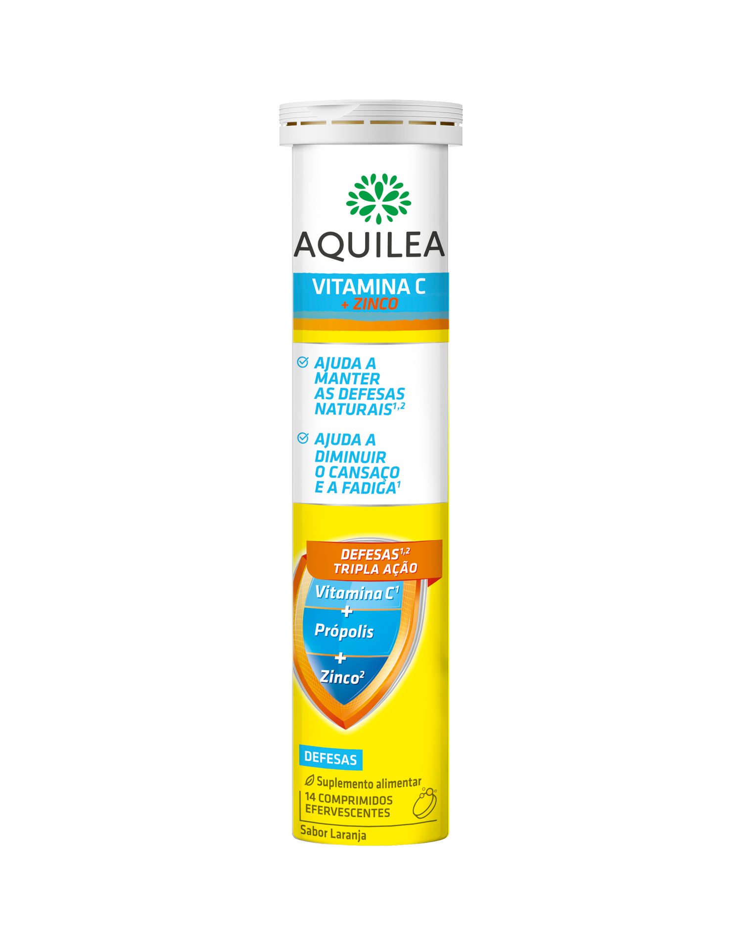 Aquilea Vitamina C + Zinco 14 Comprimidos Efervescentes