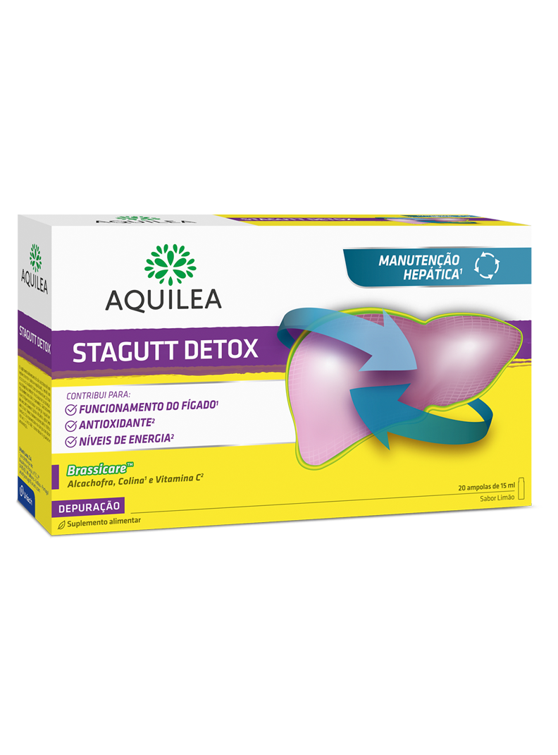 Aquilea Stagutt Detox X 30 ampolas bebiveis