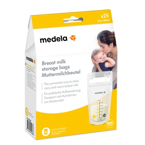 Medela Sacos de Conservação de Leite Materno 180ml 25 un.