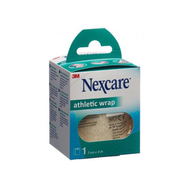 Nexcare Athletic Wrap Ligadura Branca 7,5cmx3m