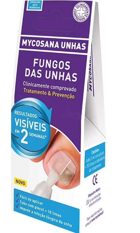 Mycosana Unhas Solução 5 ml + Limas Descartáveis 10 Unidade