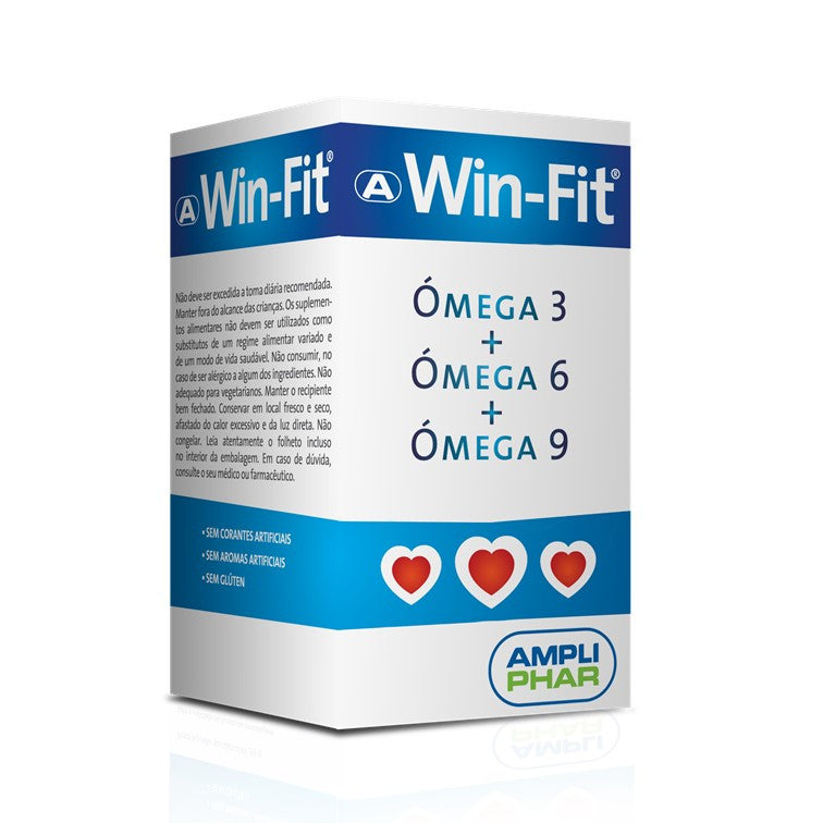 Win-Fit Ómega 3 + Ómega 6 + Ómega 9 – 30 Cápsulas