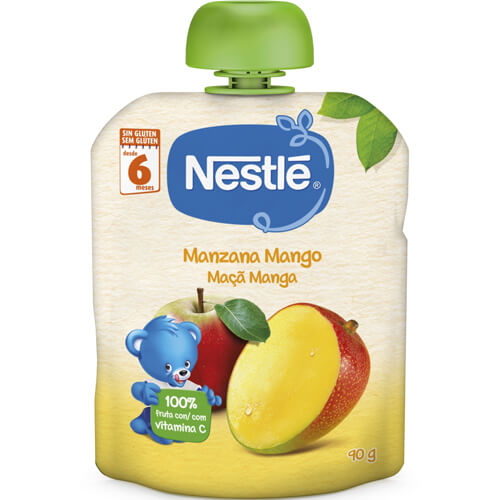 Nestlé NaturNes Maçã Manga 6M+ 90g