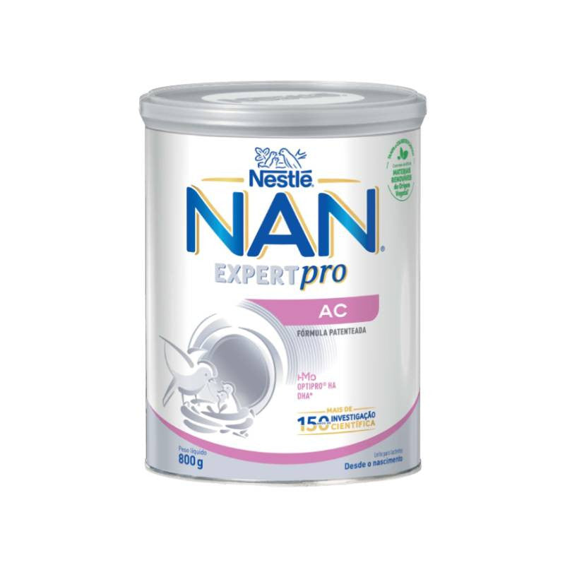 Nestlé Nan A.C. Fórmula Cólicas Infantis e Desconforto Intestinal 800g