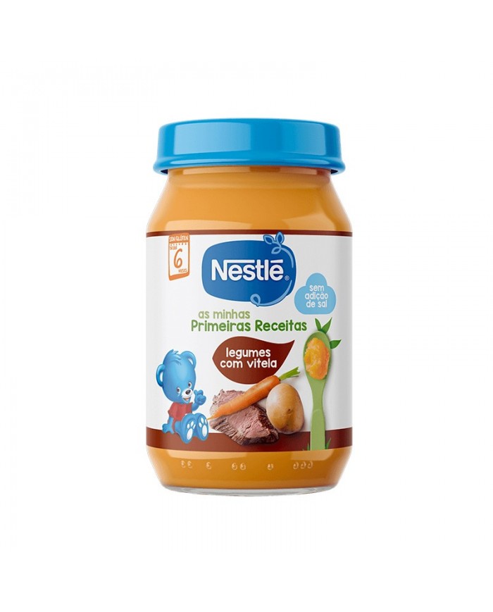 Nestlé Boião Legumes com Vitela 190g