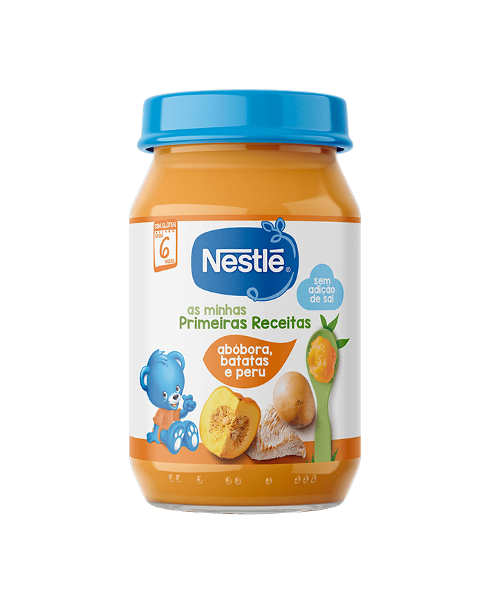 Nestlé Boião Abóbora, Batata e Peru 190g