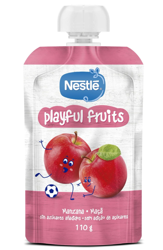 Nestlé Playful Fruits Maçã  12M+  110g