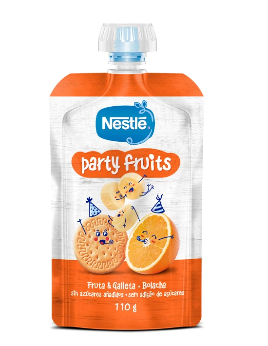 Nestlé Playful Fruits Bolacha  12M+   110g