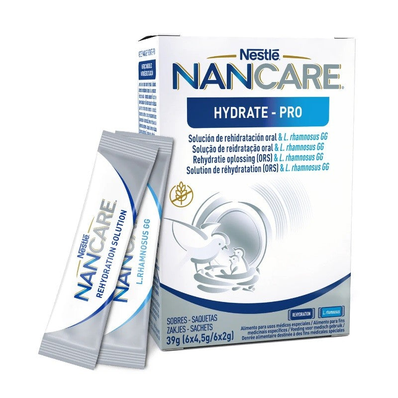 Nestlé Nancare Hydrate Pro Saquetas 6x4,5g + 6x2g