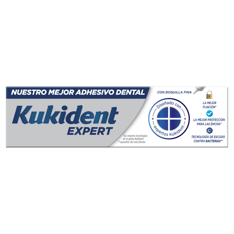 Kukident Expert Creme Adesivo Prótese Dentária 40g