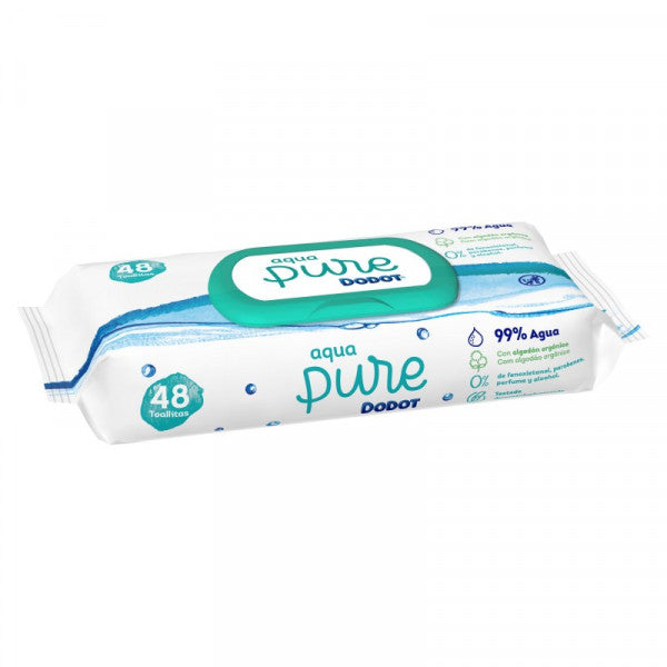 Dodot Aqua Pure Toalhitas 48 Un.