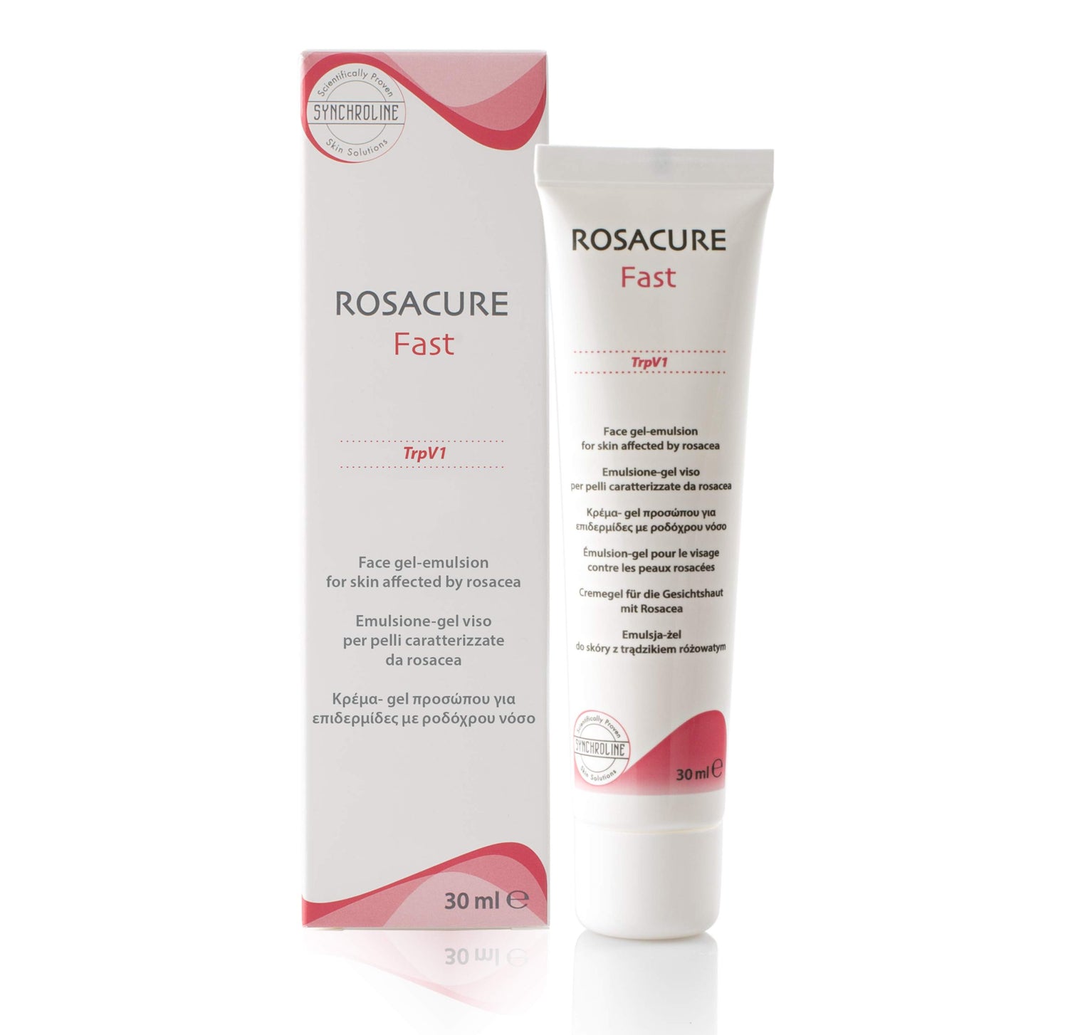 Synchroline Rosacure Fast Emulsão Gel Pele Sensível 30ml