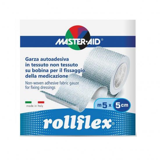 Master-Aid Rollflex Adesivo em Banda Não Tecido 5cm x 5m