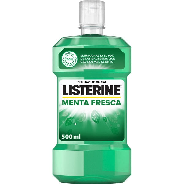 Listerine Fresh Mint Daily Oral Elixir 500ml