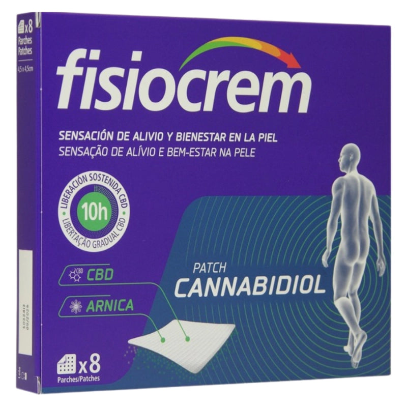 Fisiocrem Cannabidiol 8 Patches