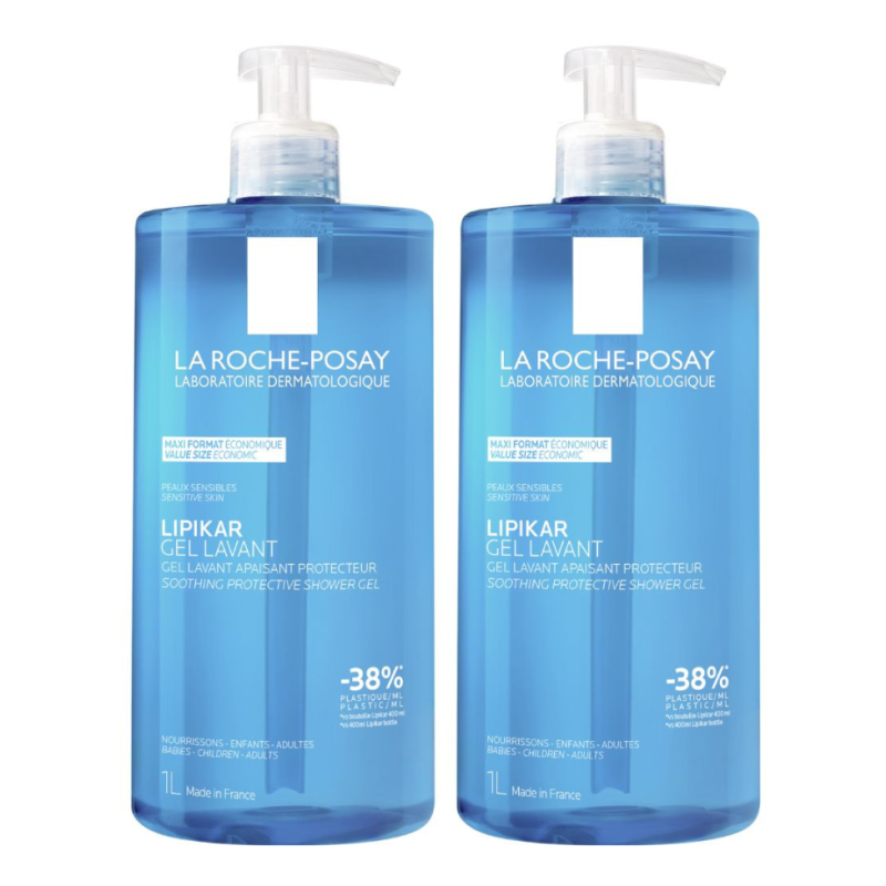 La Roche Posay Lipikar Gel Lavante 1L -50% 2a Unidade