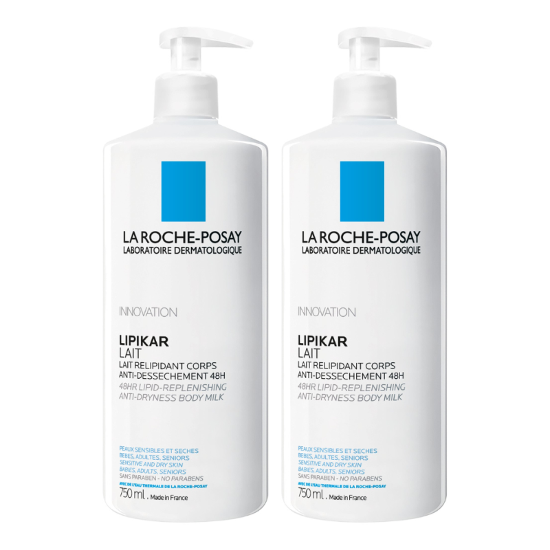 La Roche Posay Lipikar Leite Corporal 2x750ml