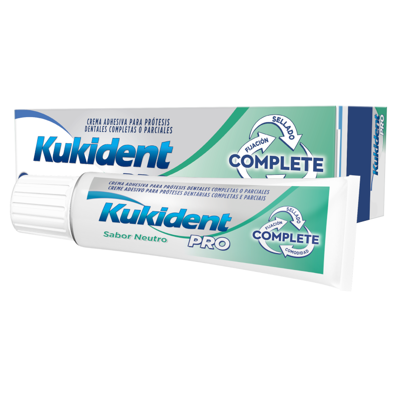 Kukident Pro Complete Dental Prosthesis Cream Neutral Flavor 47g