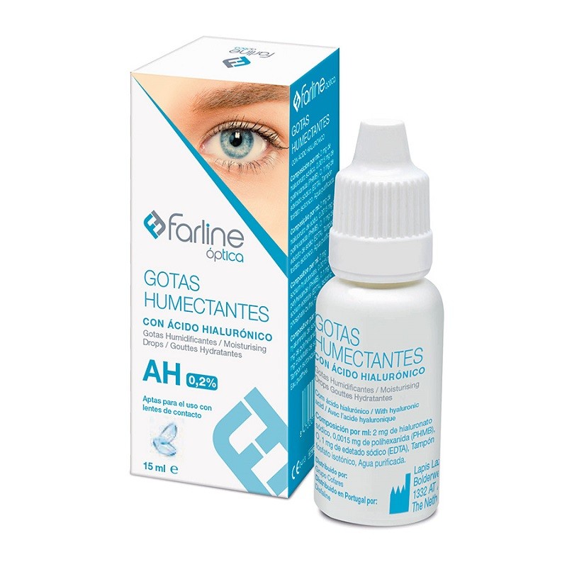 Farline Gotas Oftálmicas Humectantes 15ml