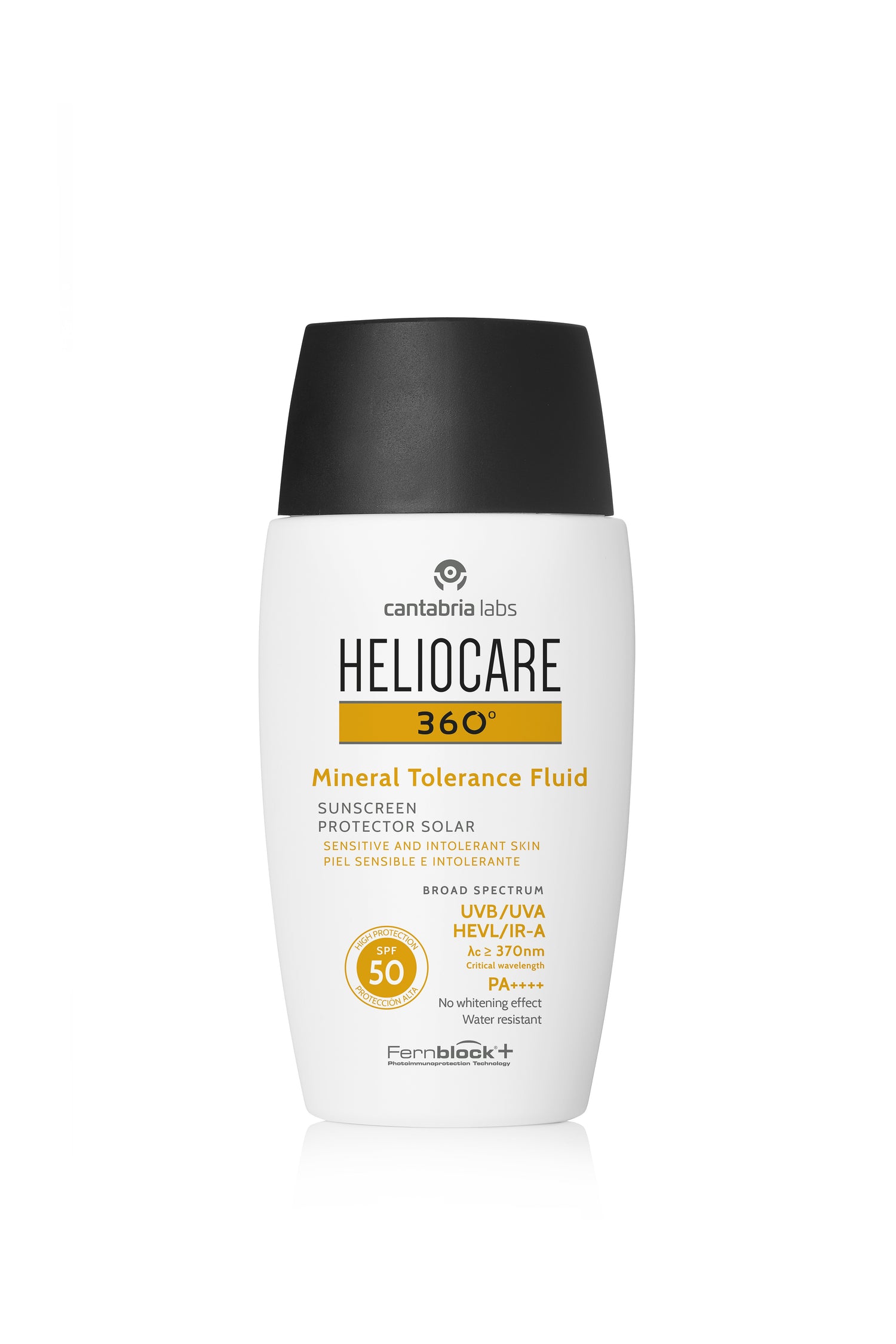 Heliocare Sunscreen 360º Mineral Tolerance Fluid SPF50 50ml