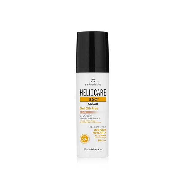 Heliocare Protetor Solar  360 Gel Oil Free Tom Beige SPF50+ 50ml