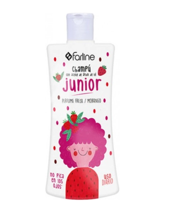 Farline Shampoo Infantil com Árvore de Chá Uso Diário 250ml