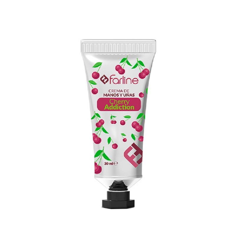 Farline Creme de Mãos e Unhas Cherry Adiction 30ml