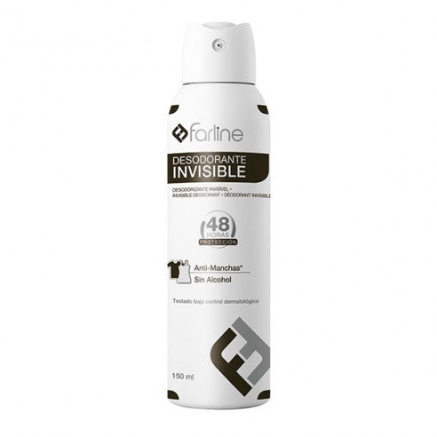 Farline Desodorizante Invisible Antimanchas 48h 150ml