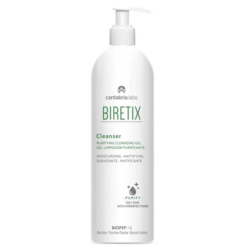 Biretix Cleanser Gel Limpeza Purificante 400ml