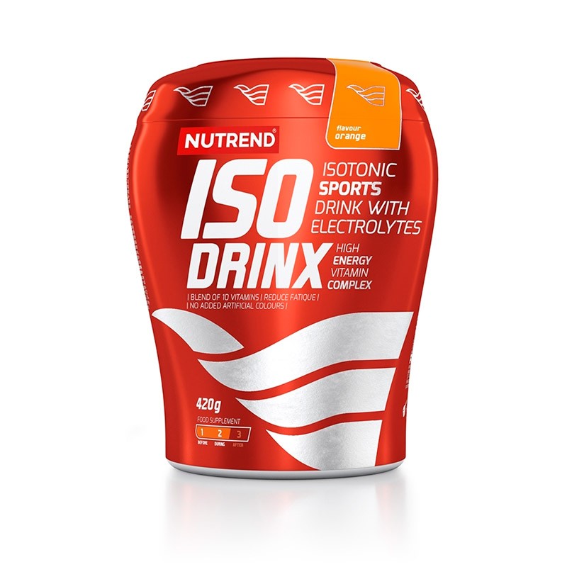 Nutrend Isodrinx Isotonic Sport Drink 420g Maçã