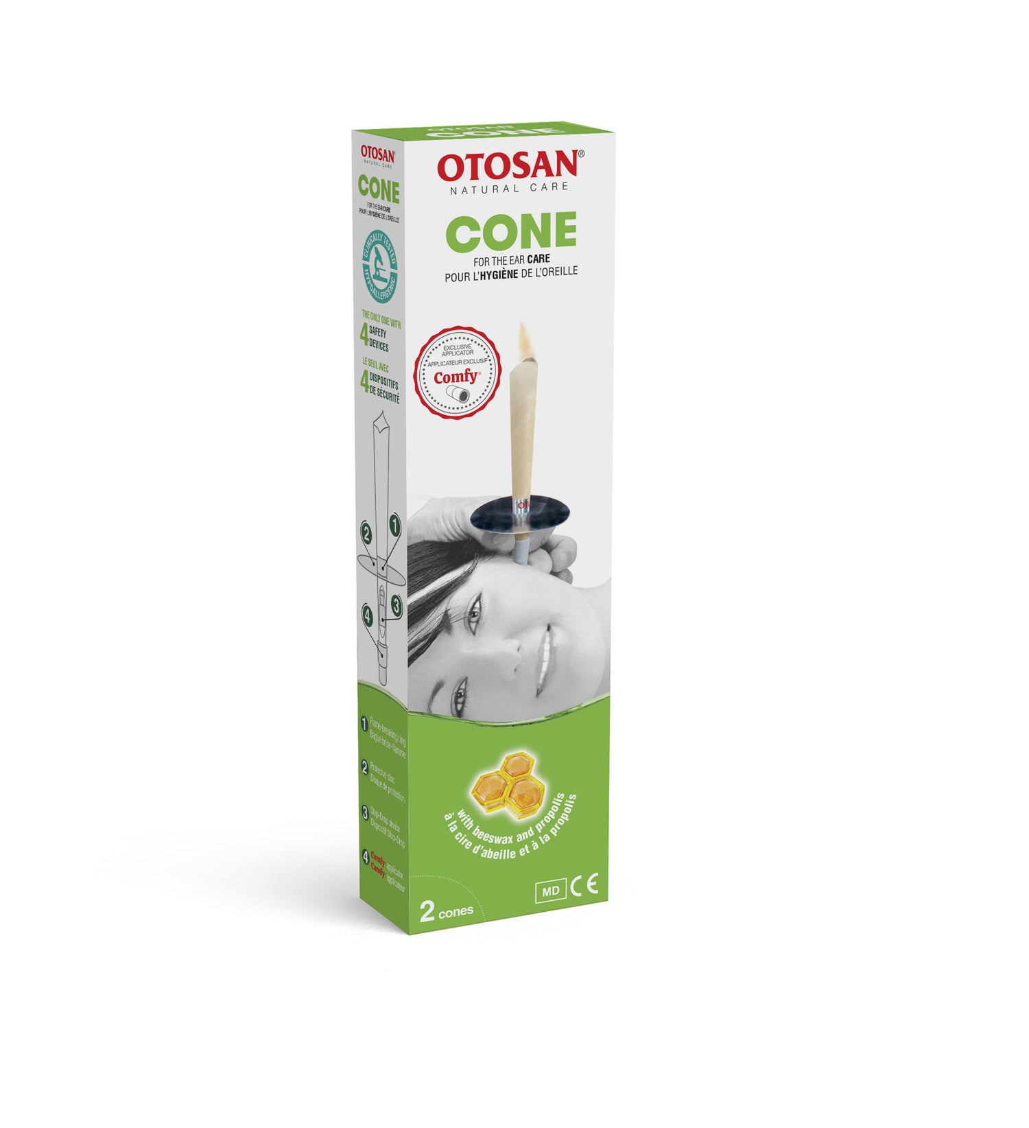 Otosan Cones para Higiene dos Ouvidos x2