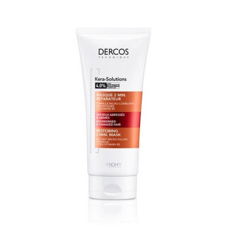 Vichy Dercos Kera Solution Máscara Reconstituinte 2Min 200ml