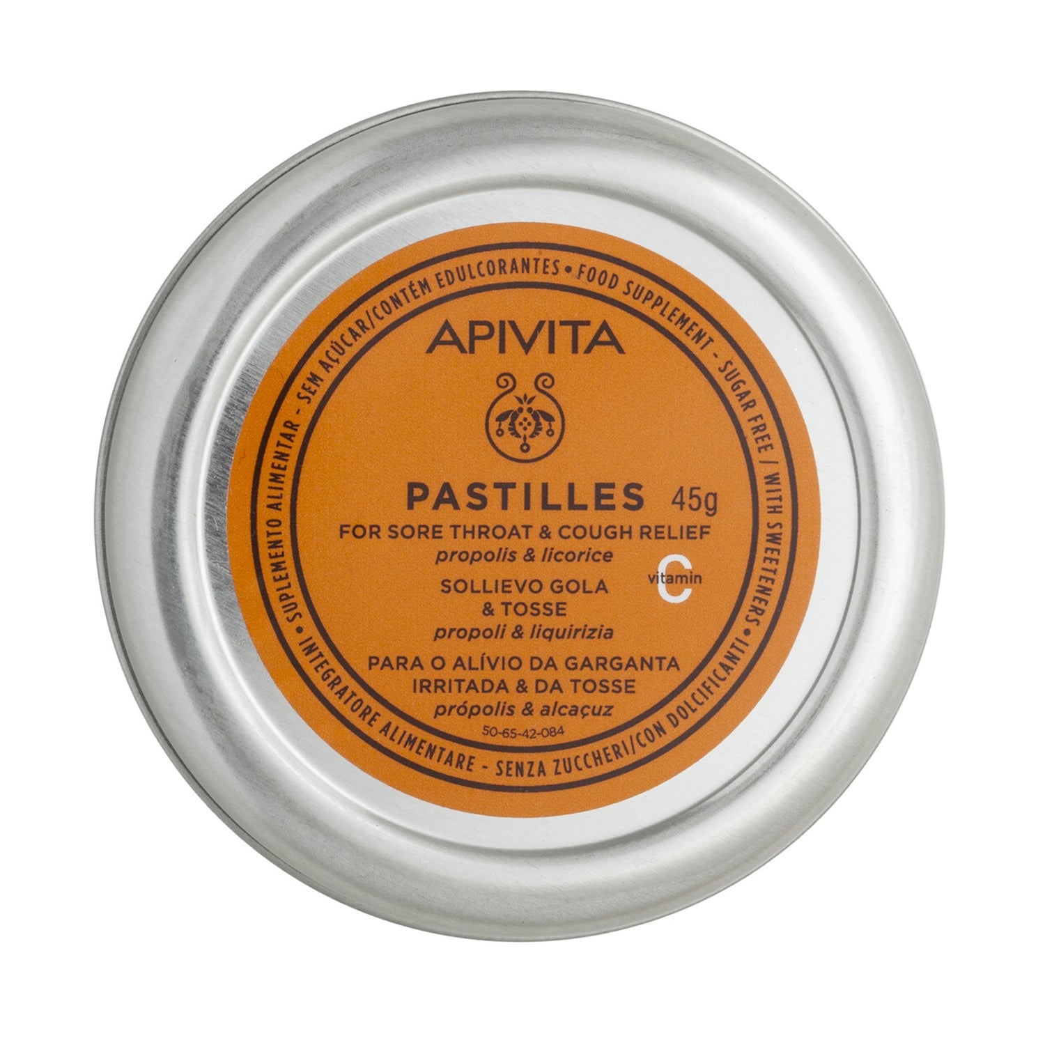 Apivita Pastilhas Propolis Alcacuz 45g