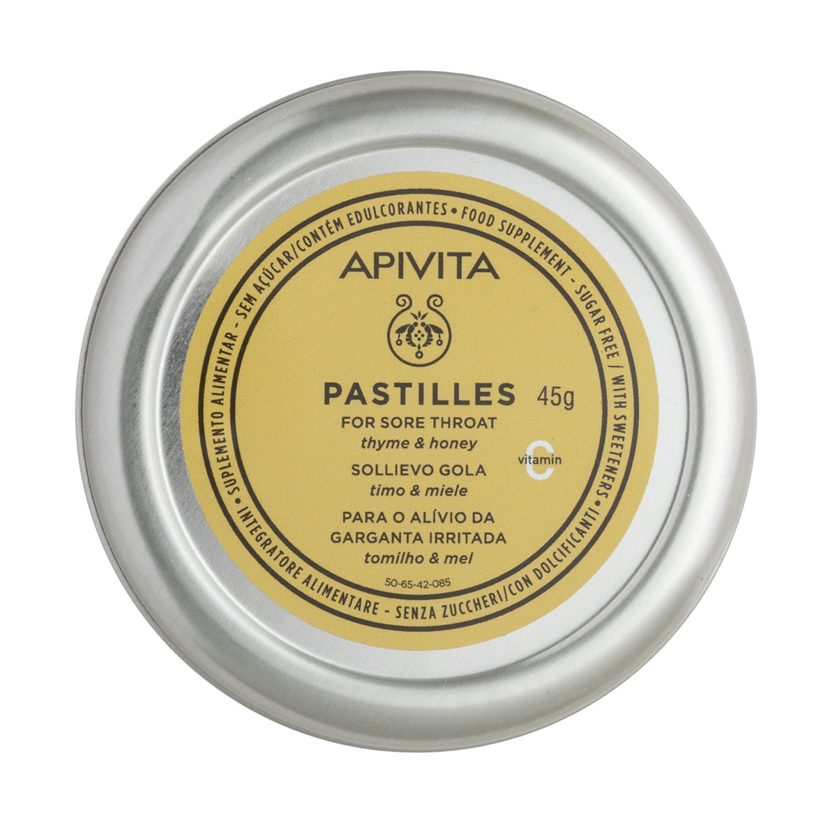 Apivita Tomilho e Mel Pastilhas 45g