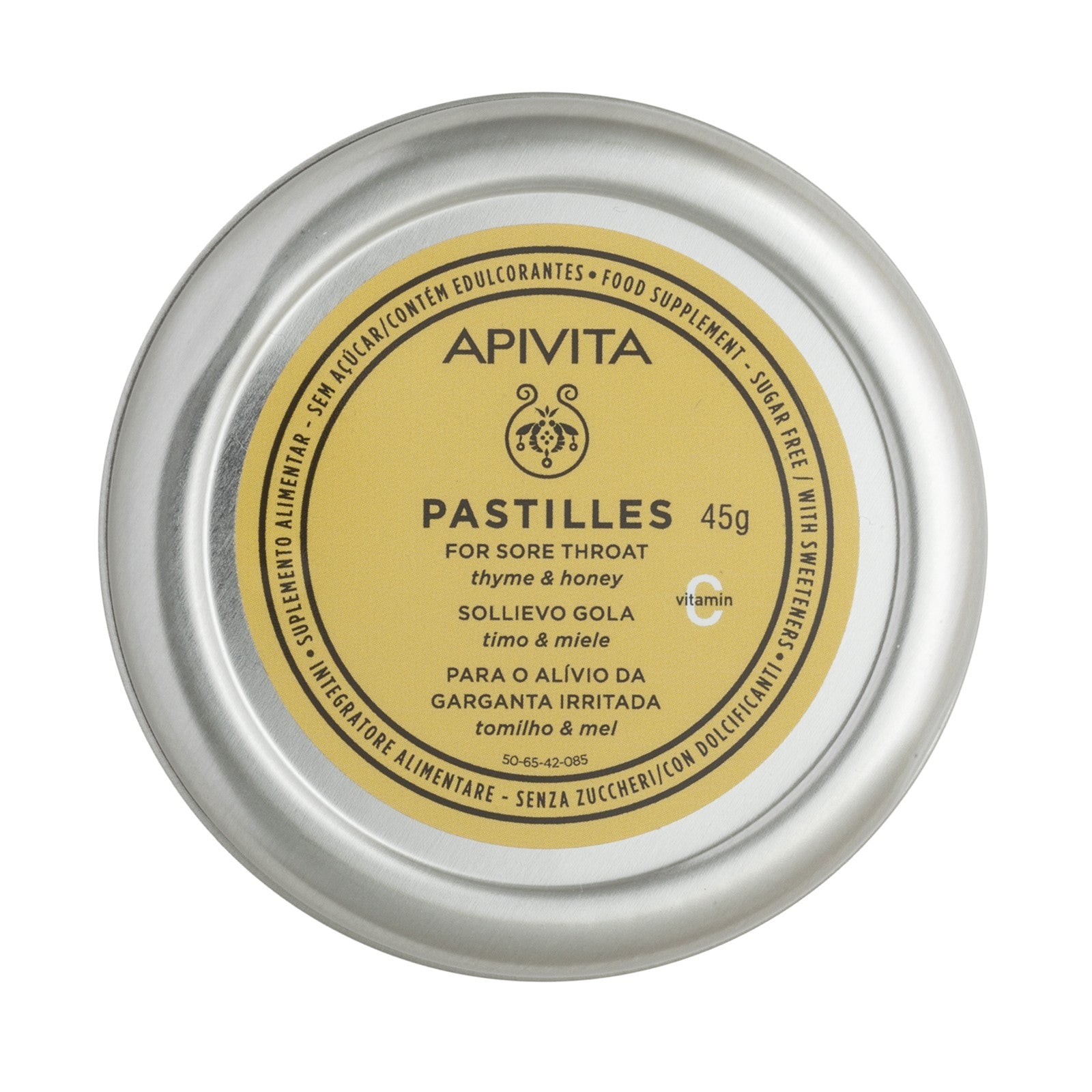 Apivita Tomilho e Mel Pastilhas 45g