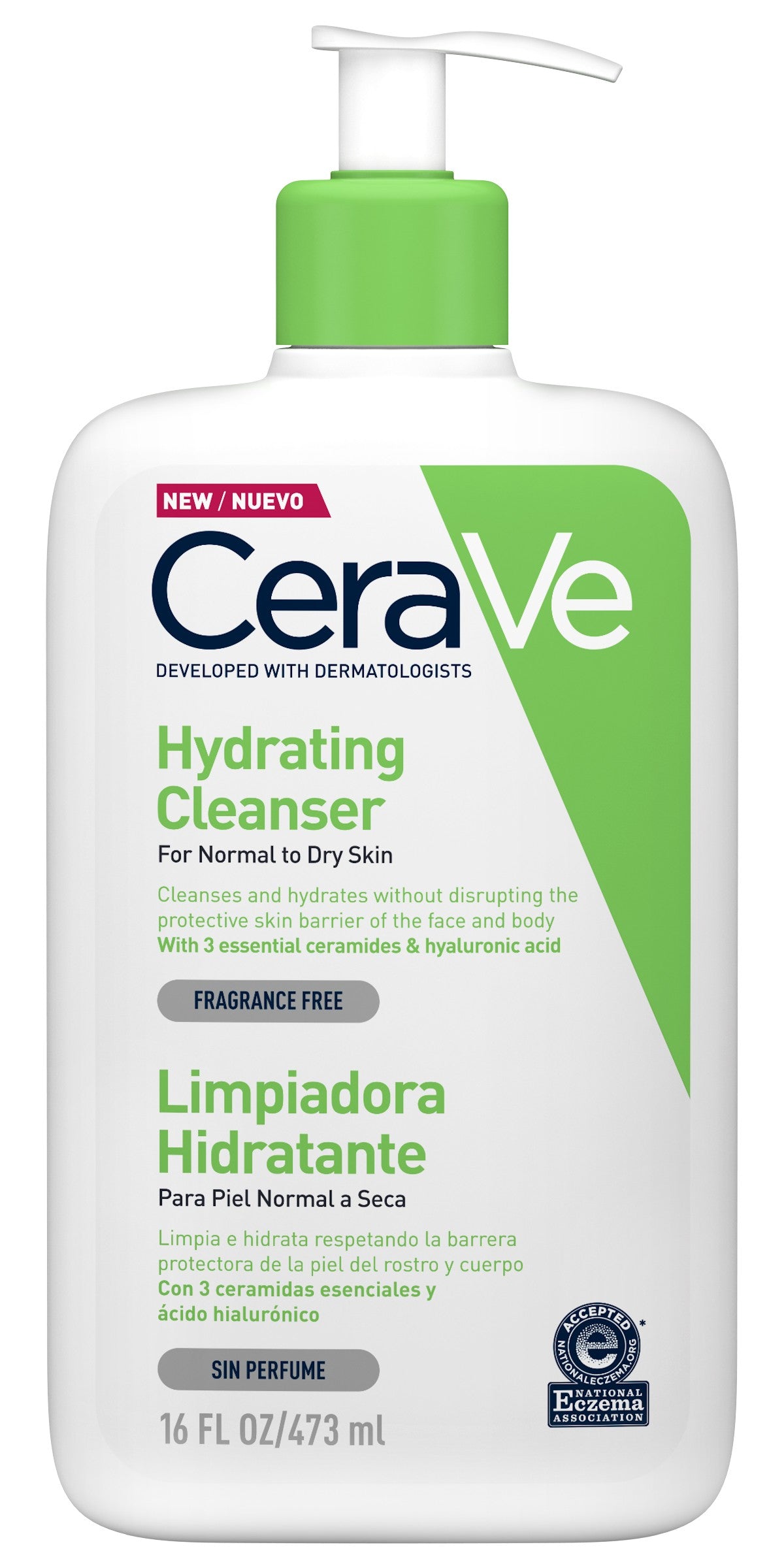 Cerave CREME LIMPEZA HIDRATANTE CORPO/ROSTO 473 ML