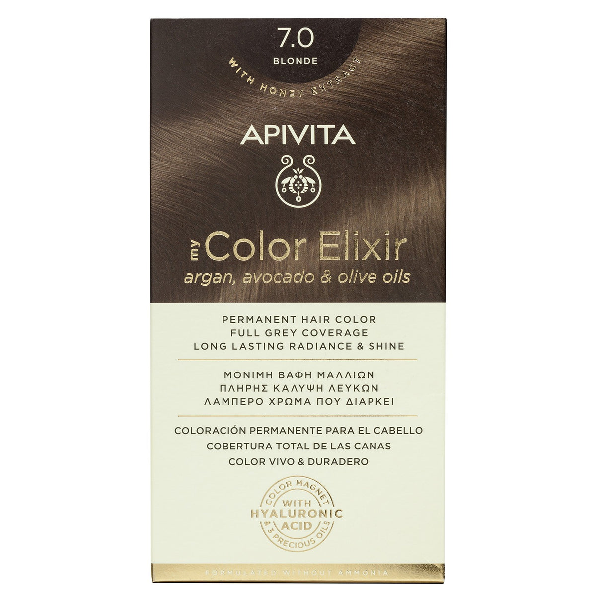 Apivita My Color Elixir Coloração Tom 7.0 Loiro