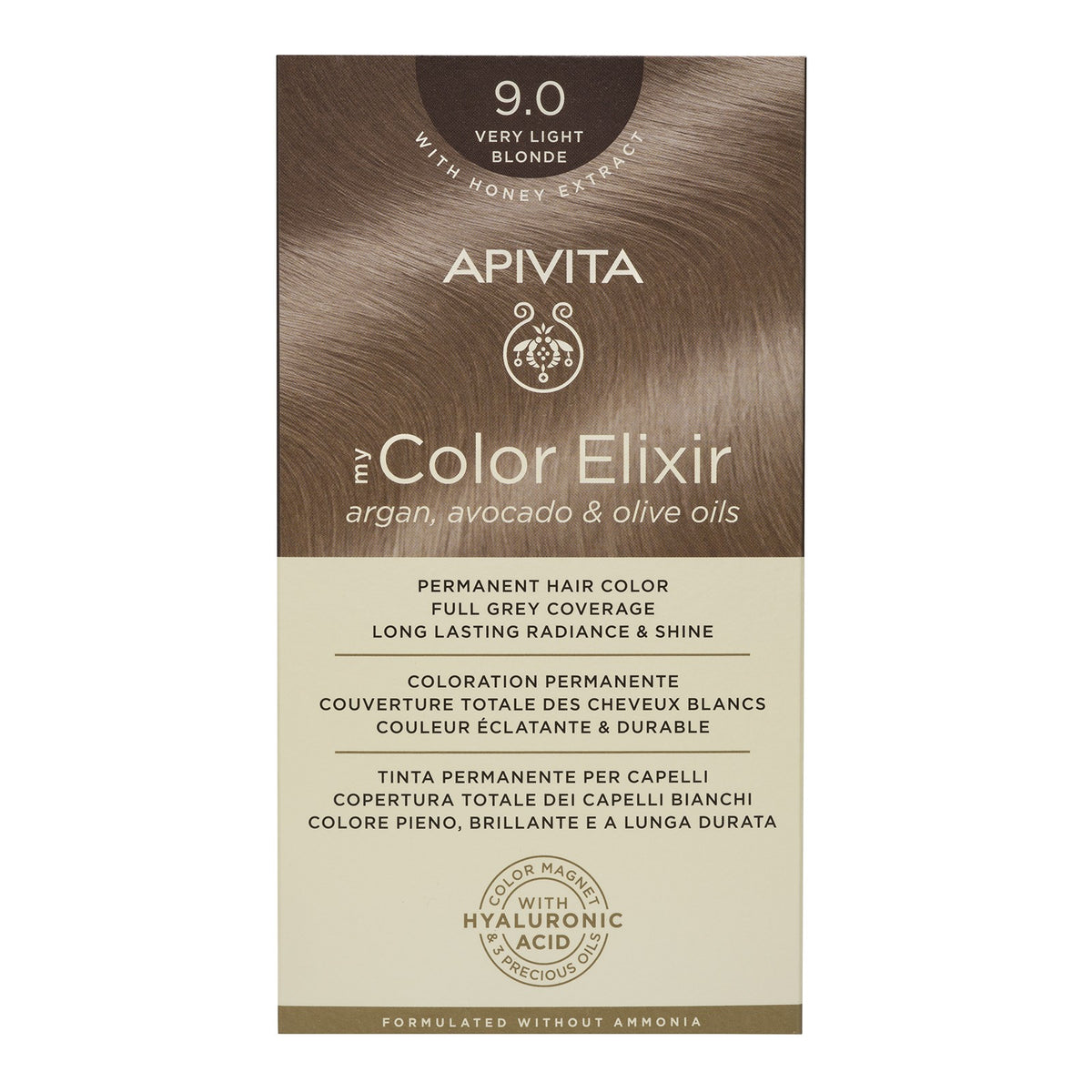 Apivita My Color Elixir Coloração Tom 9.0 Loiro