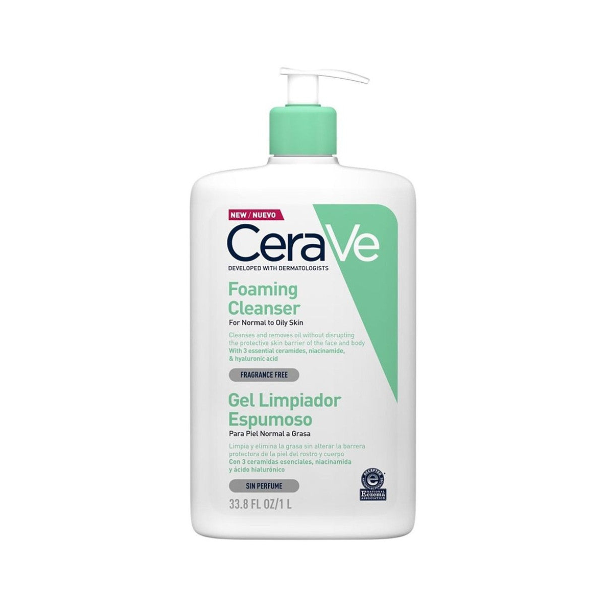 CeraVe Foaming Cleanser Gel Limpador Espumoso 473ml