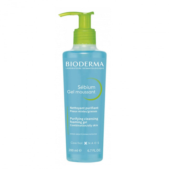 Bioderma Sebium Gel Moussant de Limpeza 200ml