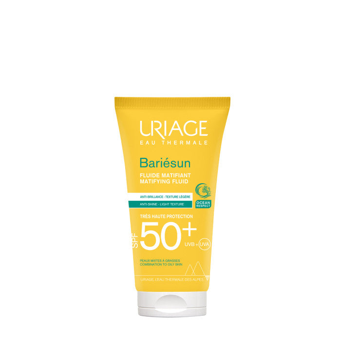 Protetor Solar Uriage Bariésun Mat Fluide SPF50+ 50ml