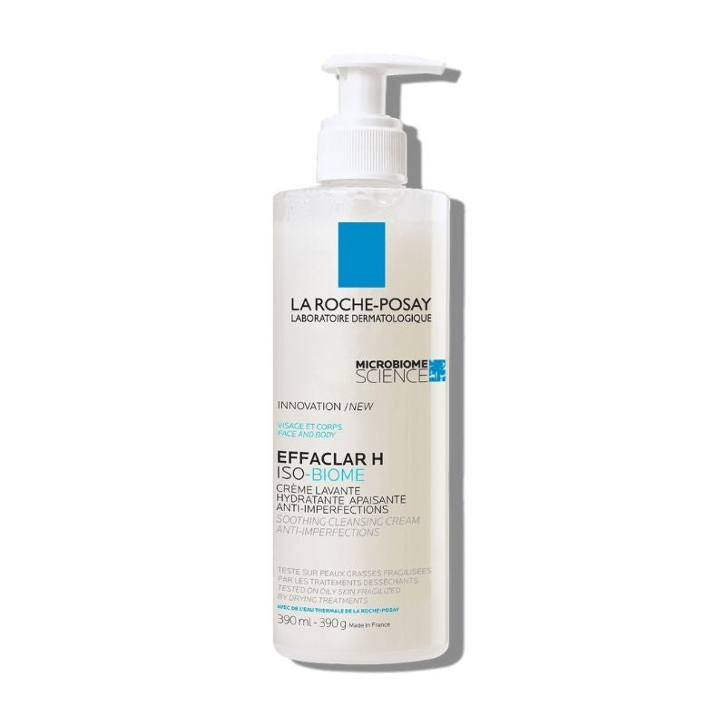 La Roche Posay Effaclar H Isobiome Creme Limpeza 390 ml