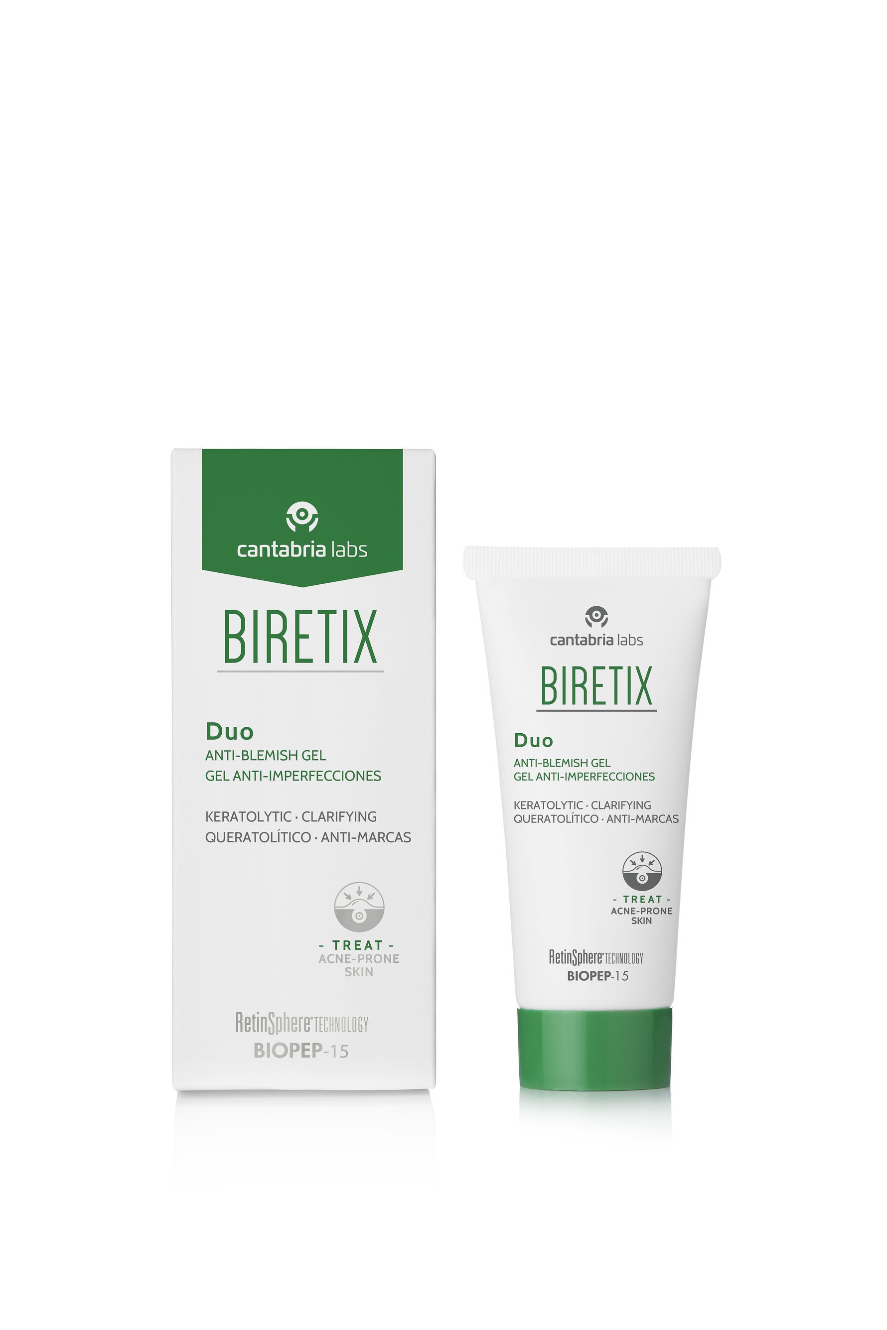 Biretix Duo Gel de Rosto Esfoliante Purificante Anti-Acne 30ml (Ref.6049460)